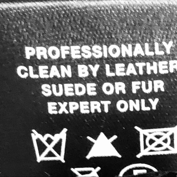 Lafayette Black sheath w/ leather panels. - Picture 7 of 7